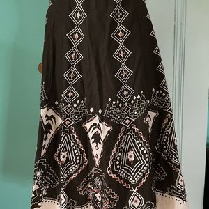 New listing ***** Indiian style fit and flare skirt large